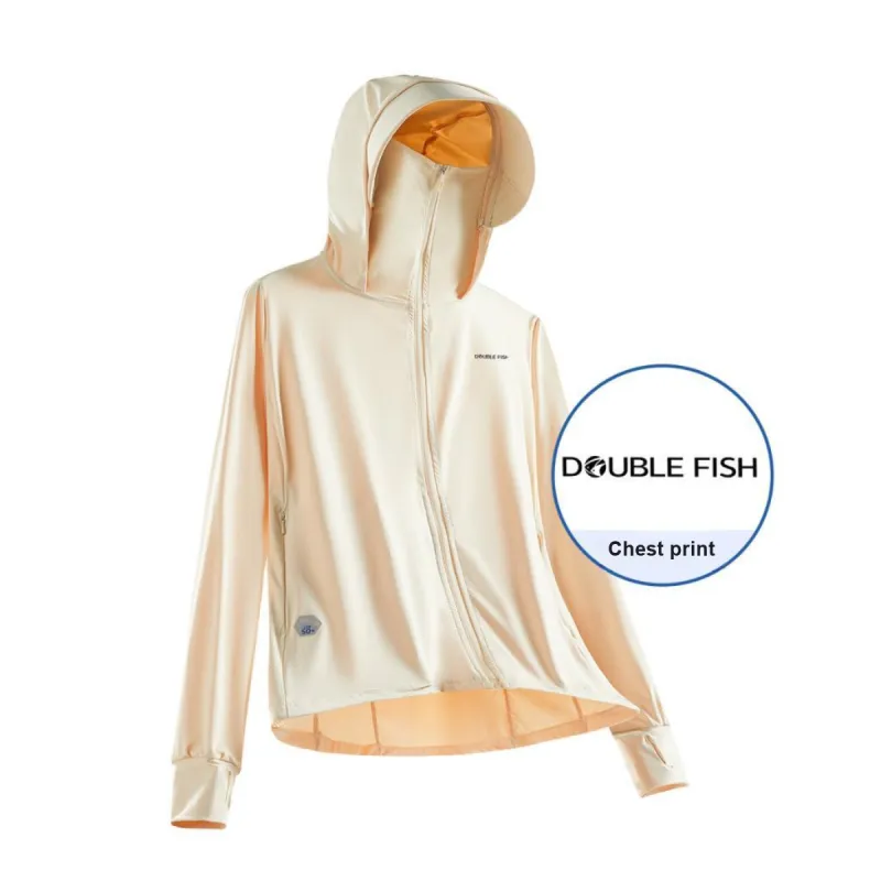 DOUBLEFISH Breathable Quick Dry Sun Protection Clothing Unisex-12
