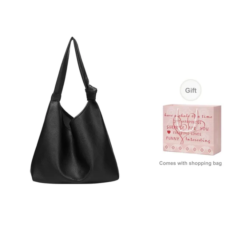 CORALDAISY Synthetic Leather Shoulder Bag Women's Black/Apricot-9