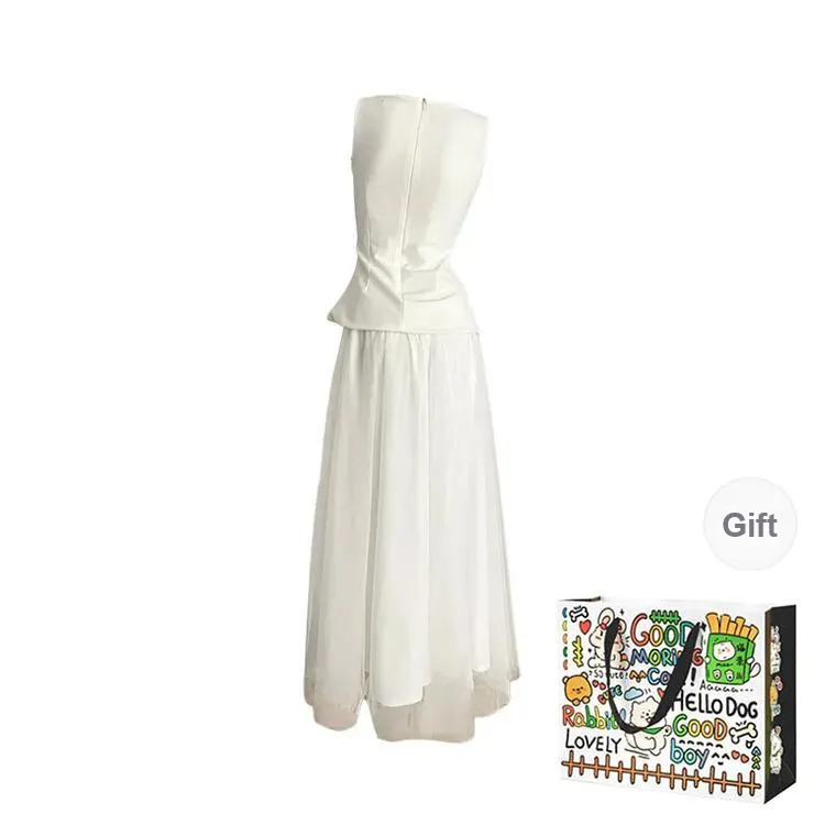 Dippanis Two Piece Skirt Sets Women's-1