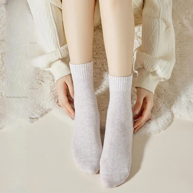 MIIOW Mid Calf Socks Women's Box Of 3 Pairs-3