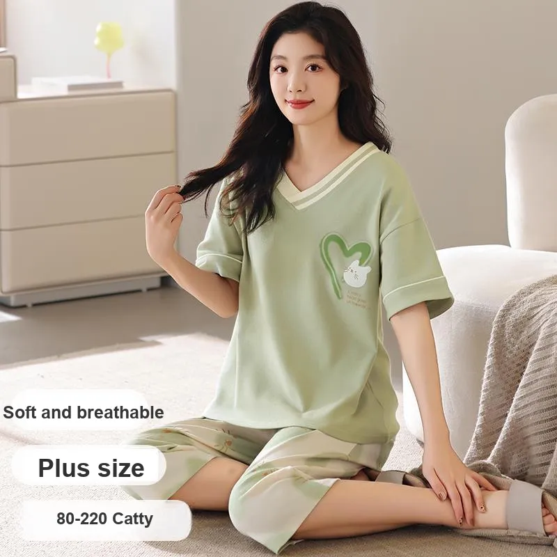 MADALLO Pajama Set Women's Yellow Green-1