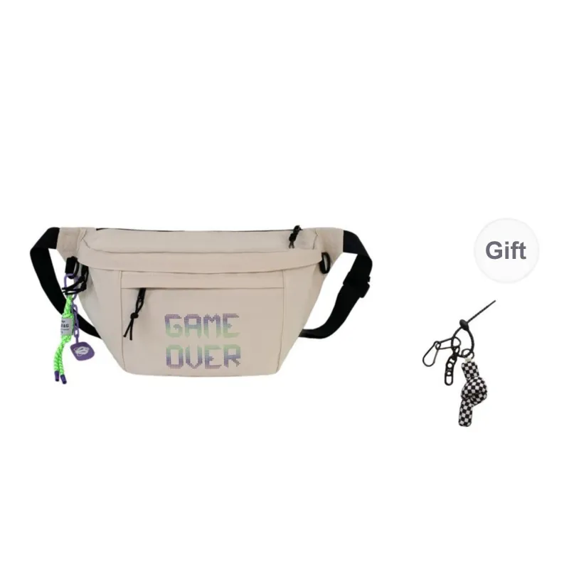 KAMLUI Canvas Bag, Shoulder Bag, Crossbody Bag Unisex Multicolor-3