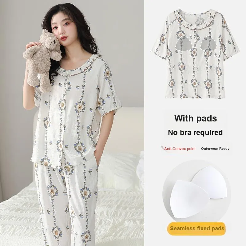 MADALLO Pajama Set Women's White-2
