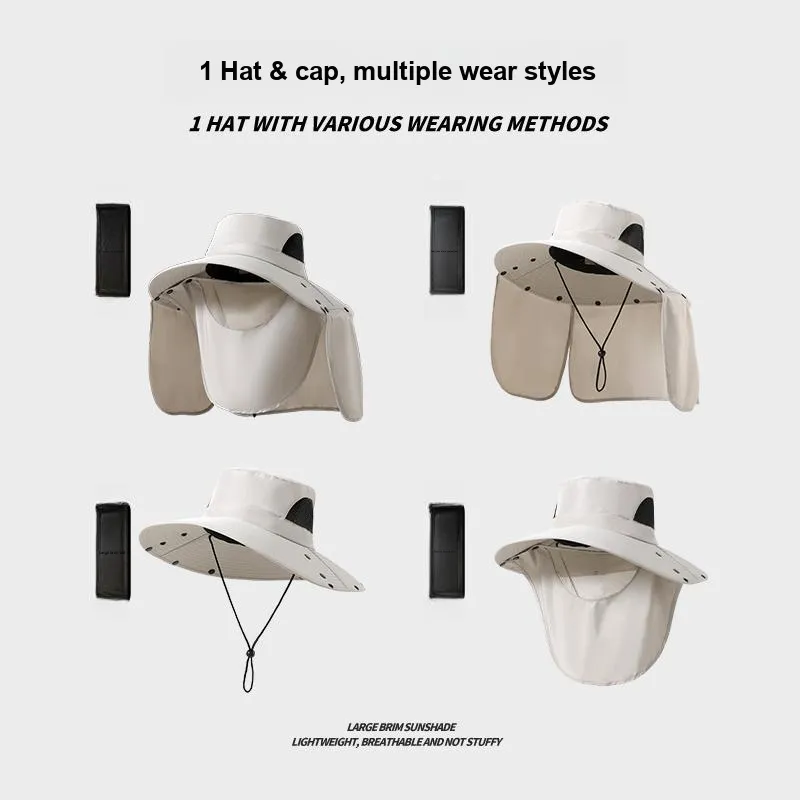 NANJIREN Lightweight Sun Protection Hats Unisex-5