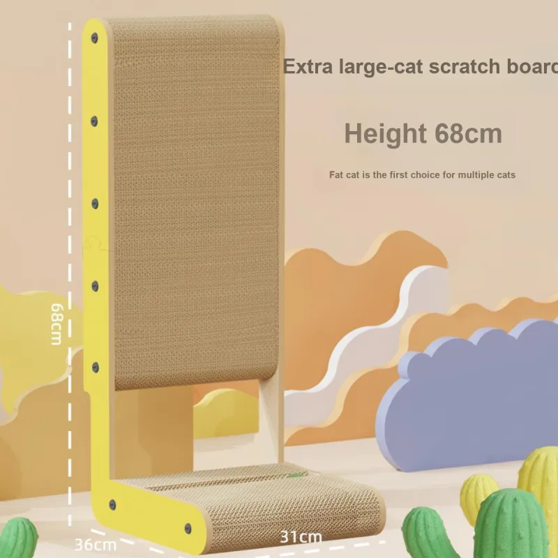 Bebe Fun L Shaped Cat Scratching Board-1