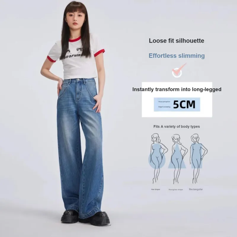 Metersbonwe Jeans Women's Denim Medium Blue-1