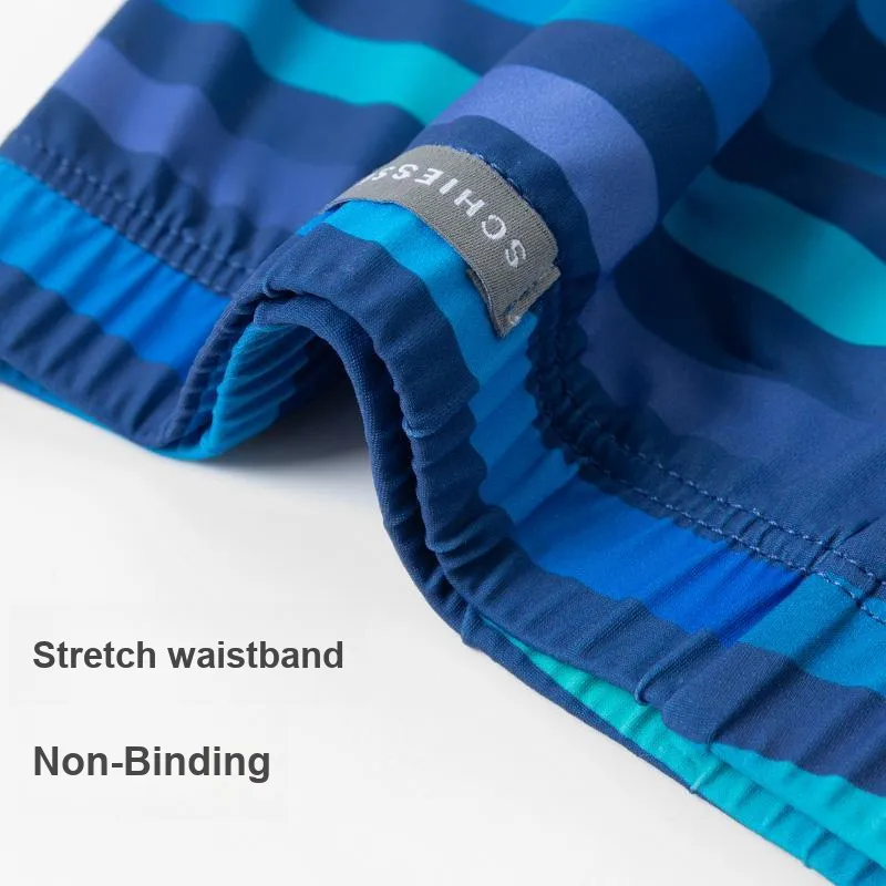Shuya Underpants Men's 1 Pack Blue Purple-3