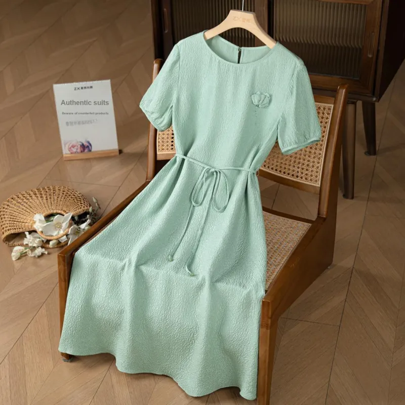 To The West Short Sleeved Dress Women's-9