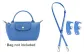 (Bright Blue) Mini 95-124cm Crossbody Set