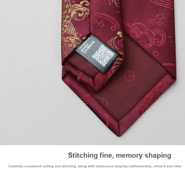 GOLDLION Polyester Tie For Men's-7