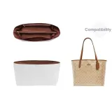 City33 (Brown) DuPont Paper Liner ☆ Compartment Style