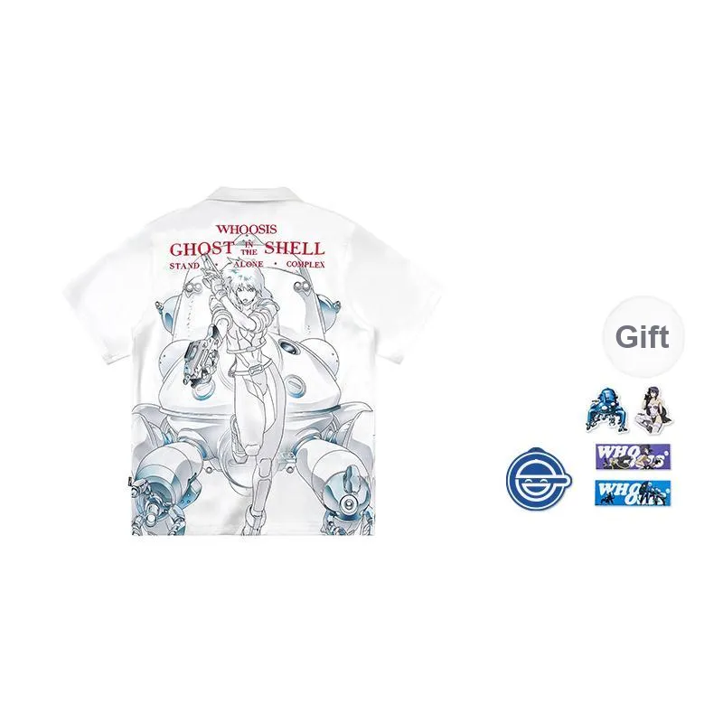 WHOOSIS X Ghost In The Shell, Collaboration Shirt Unisex-1