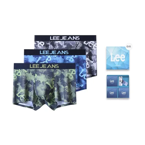 Lee Edge Color 3.0 Underwear Gift Boxes Men's 3 Pack