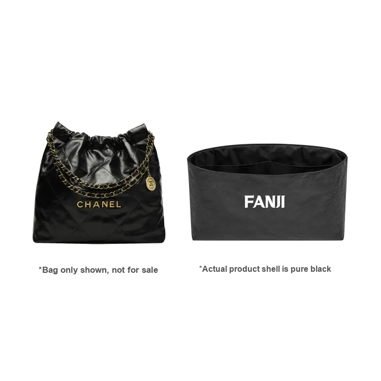 FANJI Super-Light DuPont Paper Organizing Lining Pockets Mini Unisex Black