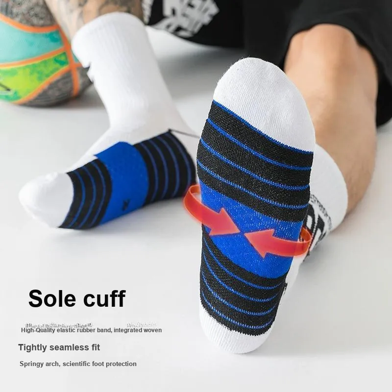 SALOATO Basketball Socks Men's 2 Pack-28