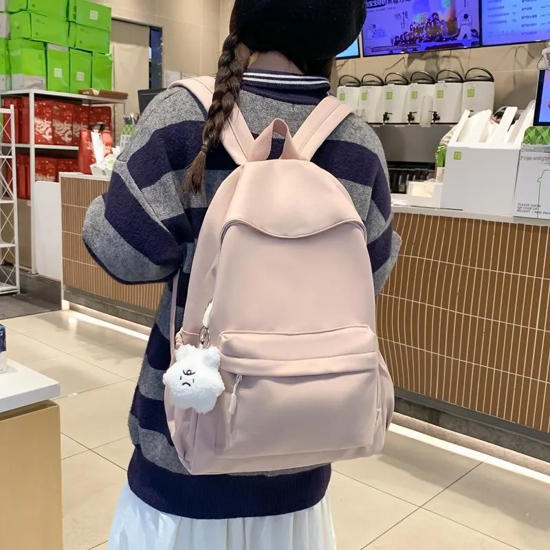 ROUNDOT Nylon Backpack Unisex Multicolor-18
