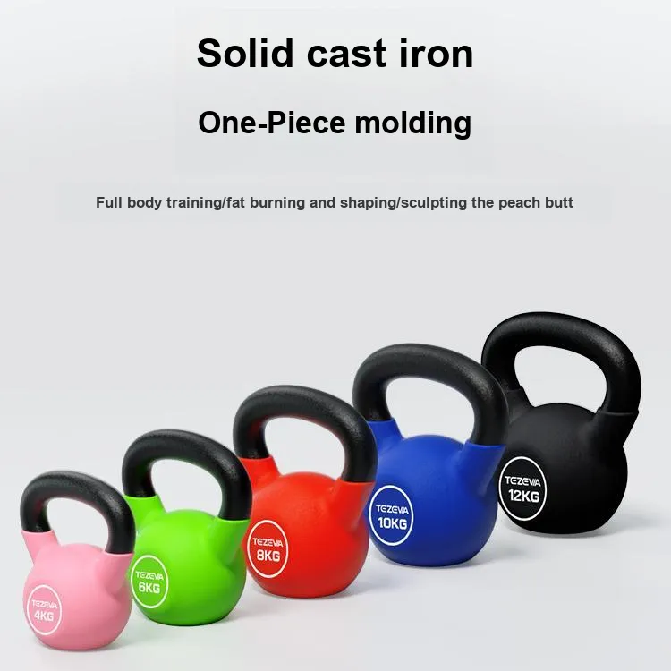 TEZEWA Kettlebells Unisex Comprehensive Fitness Exercises-1
