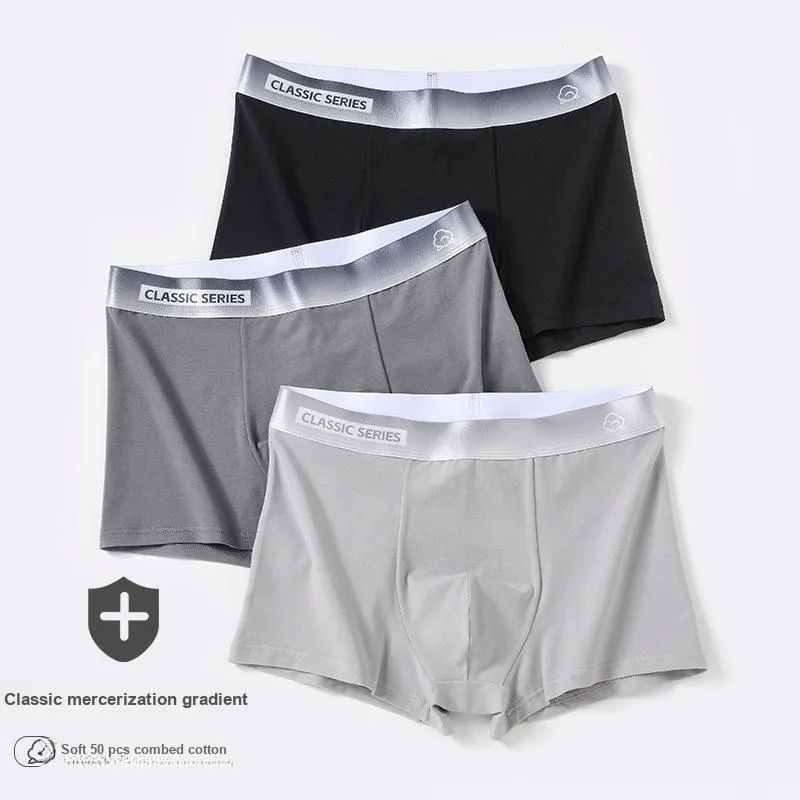 Qiao Ni Tong Underpants Men's 3 Pack-1