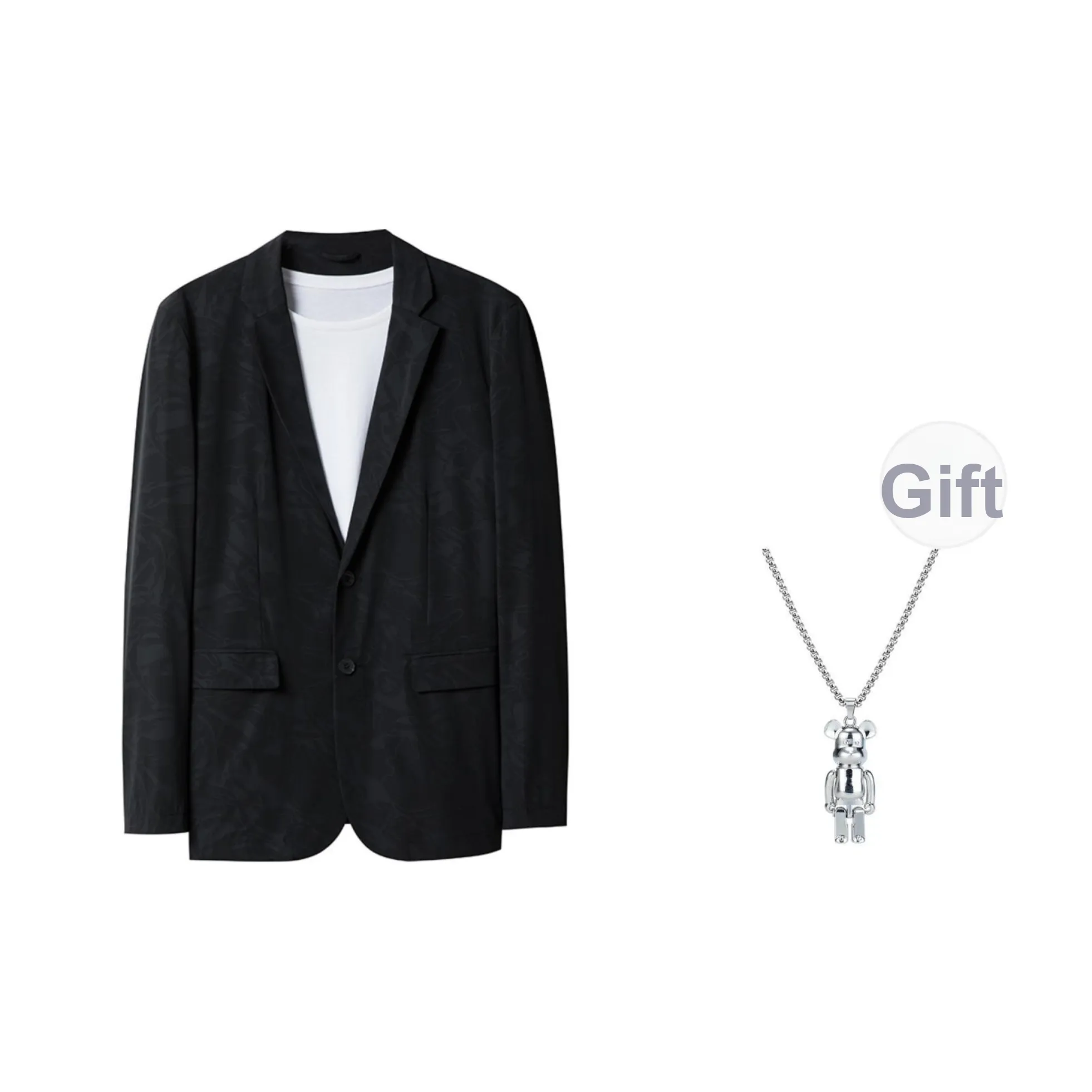 TUCANO Черный Мужской Деловой Костюм