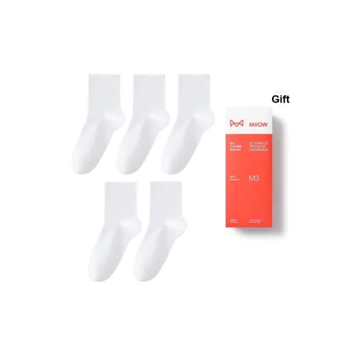 MIIOW Носки Crew Мужские упаковка из 5 пар