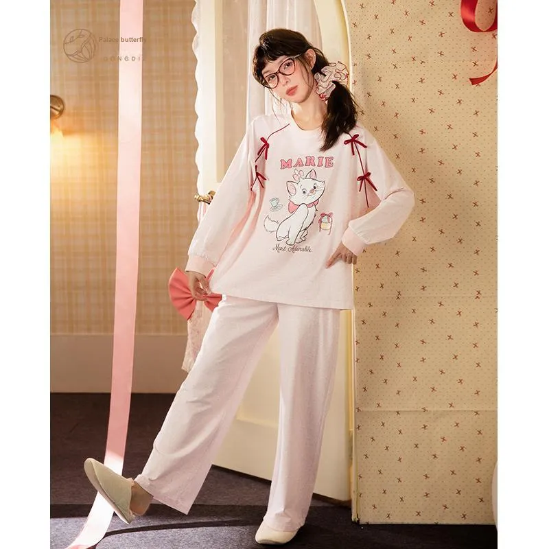 Gongdie x Disney Pajama Set Women's Gift Box Set Light Pink-4