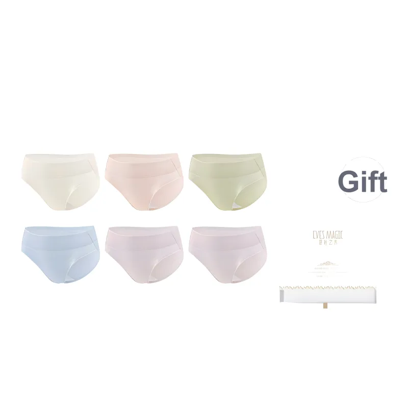 XIA.WA.ZHI.XIU Underpants Women's Shopping Bag 6 Pack-20