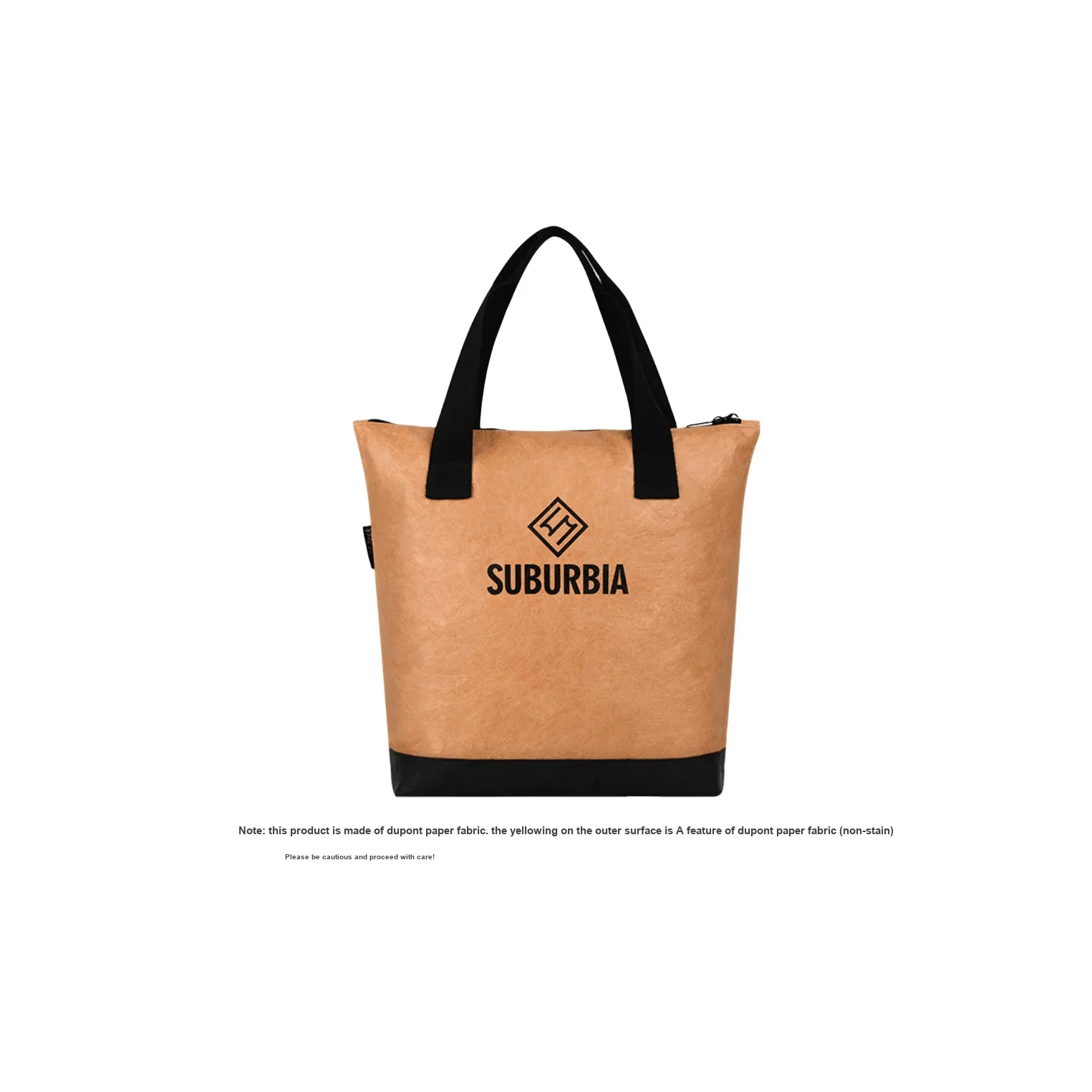 SUBURBIA Бумага DuPont Тоут Сумка Сумка для покупок Сумка Обычная Унисекс Желтая