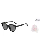 Black Frame with Black Gray Lens