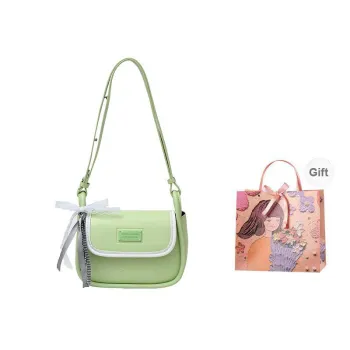 PARK DANCE PU Shoulder Bag Regular Women's White/Pink/Green/Purple/Black