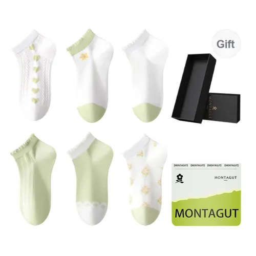 Montagut Ankle Socks Women's Shopping Bag 6 Pack
