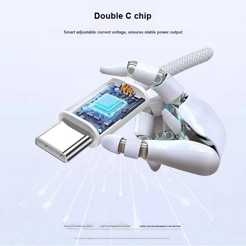 IBOANN Compatible With Apple 16/15 Pro Max/14 Cell Phone Type c To Type c USB C To Lightning Cables-1