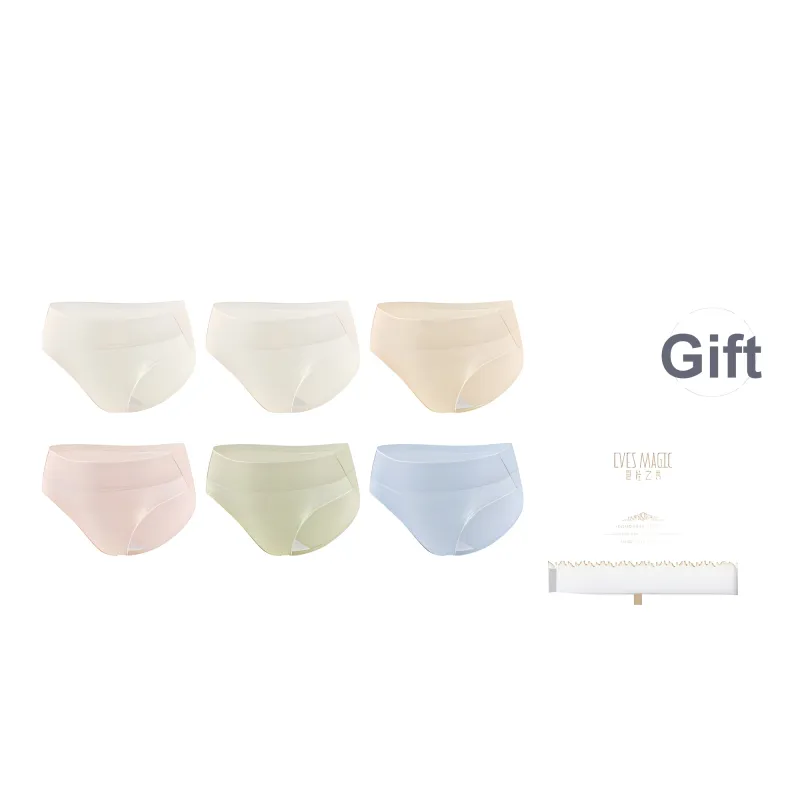 XIA.WA.ZHI.XIU Underpants Women's Shopping Bag 6 Pack-15
