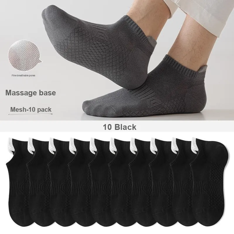 7 SEVFUN No Show Socks Men's Combo Set-35