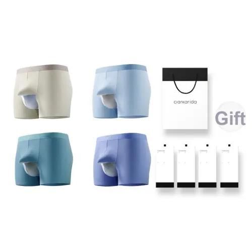 Clarkarida Трусы Мужские 4 Пачки Подарочный Набор Коробка