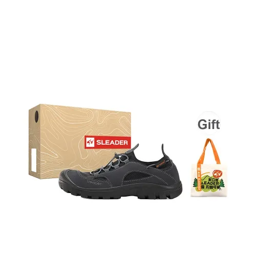 SLEADER Deep Water Cool Series Отводящий влагу Легкий Дышащий Низкий Топ Походная обувь Мужская Маланг Серый