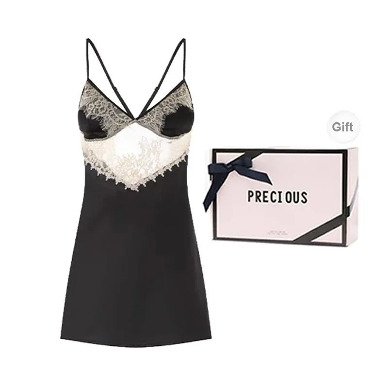 OEING Nightgown Women's Box Black-0