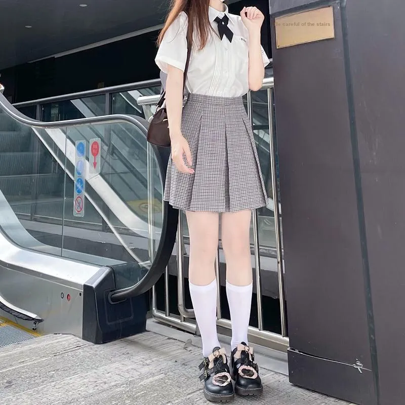 Tokyo Season Casual Short Skirts Women's Eight Box Pleated Skirt-8