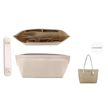 Gloya Felt Bag Accessory Women's Beige/Black/Brown