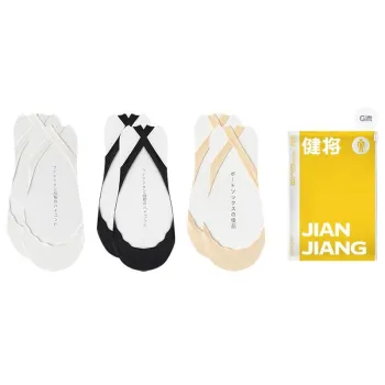 Master No Show Socks Women's Shopping Bag 3 Pack