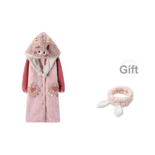 ЮЙЧЖАОЛИНЬ Sleep Халат Осенний и Зимний Женский