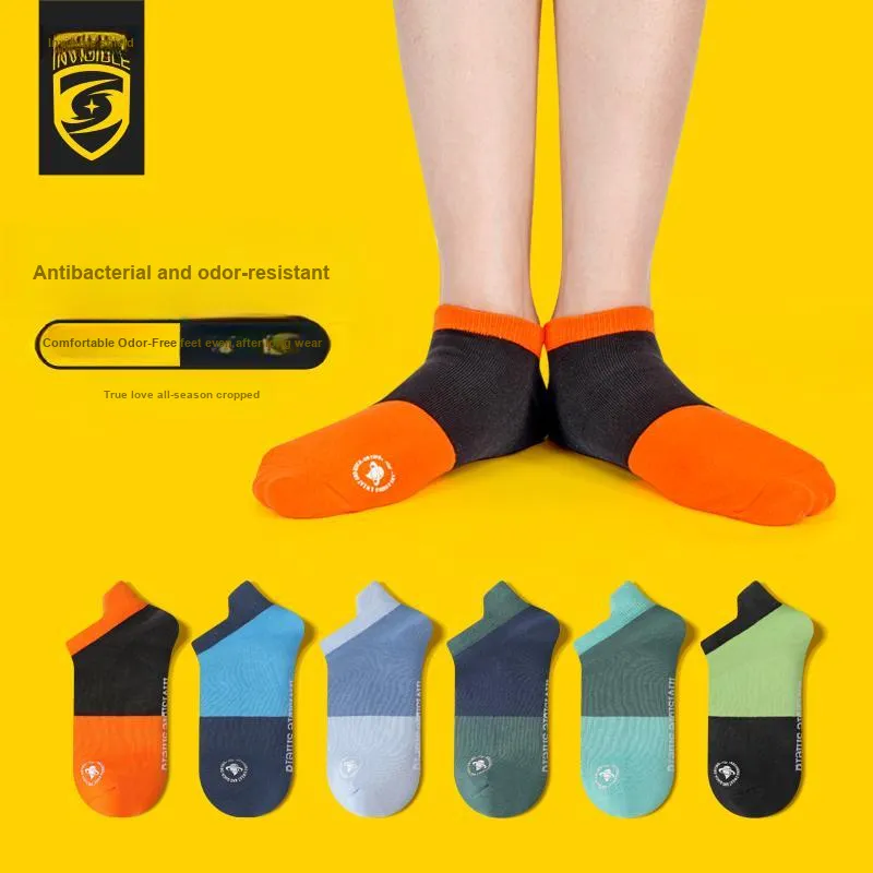 INVISIBLE Ankle Socks Unisex 6 Pairs Gift Box Packaged-1
