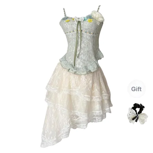 TUSHIFEI Two Piece Skirt Sets Women's