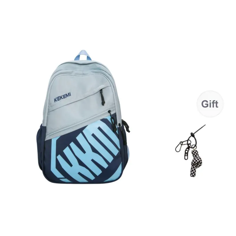 KAMLUI Nylon Backpack Regular Unisex Light Gray/Dark Gray/Black/Khaki/Jasper/Light Blue-0