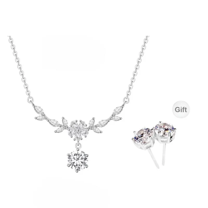 WINY 925 Sterling Silver Necklaces Women's-4