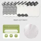 Stripes 4 English 3 Ecru 3 (10 Pack)