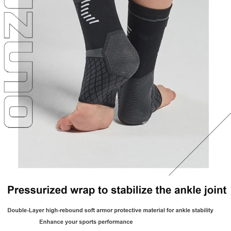 Mizuno Ankle Braces Running Unisex Polyamide Polyester Elastodiene Elastane-2
