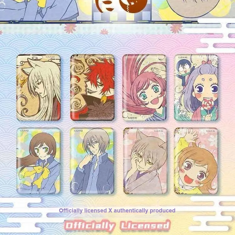 MANCOOL Fresh Look Girlish Yujin Shin Transformation Collection 2 Badges-2