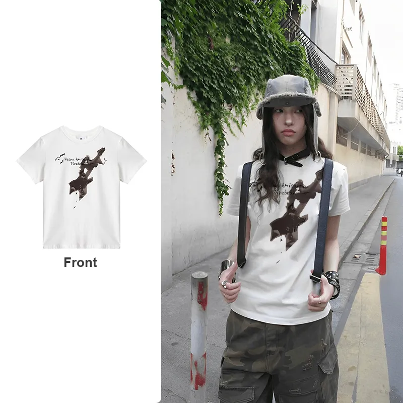 Cotton Shopping T Shirt Women's-4