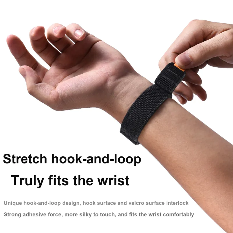 W&P Apple Compatibility Watch Band 20cm Nylon Material-2