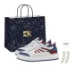 Blue Red (Shopping Bag-Comes with Socks)